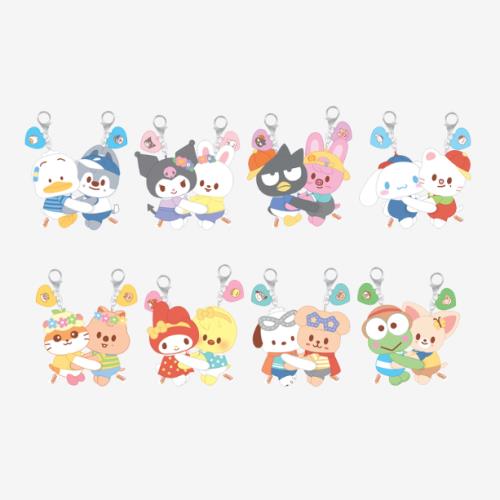 Stray Kids SKZOO Sanrio Hug Plush Keyring Pre-Order