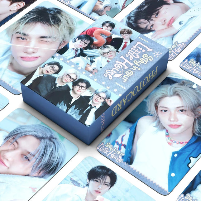 Stray Kids "Stay in our Little House" Album Photo Cards (55 cards)