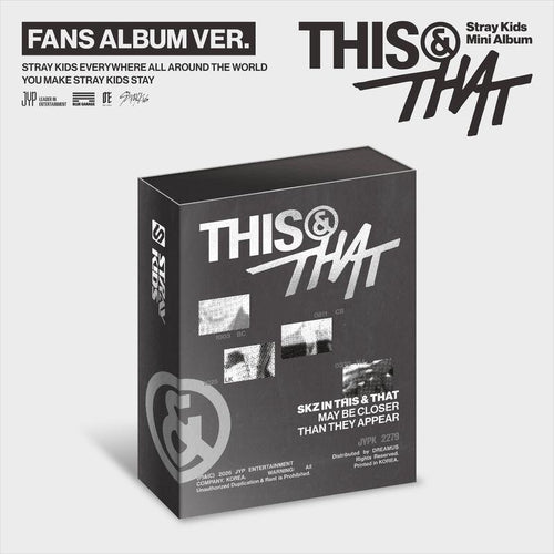 Stray Kids This and That Fans Album Version 