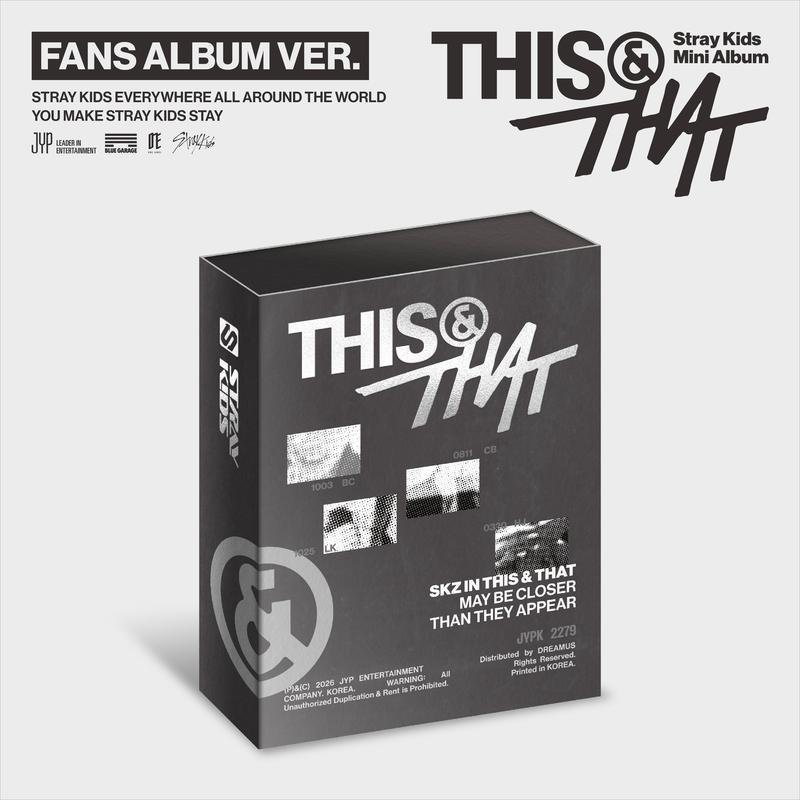 Stray Kids – THIS & THAT [FANS ALBUM Ver.] + POB