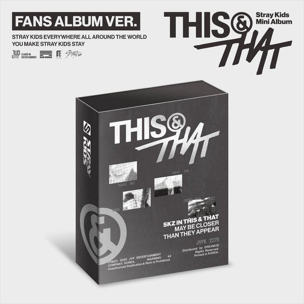 StrayKids THIS&THAT fans ver 新品未開封 100個 Stray-Kids-This-And-That-Fans-
