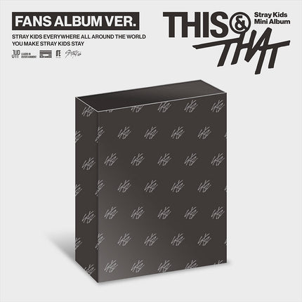 Stray Kids This and That Fans Album Version Pre-Order