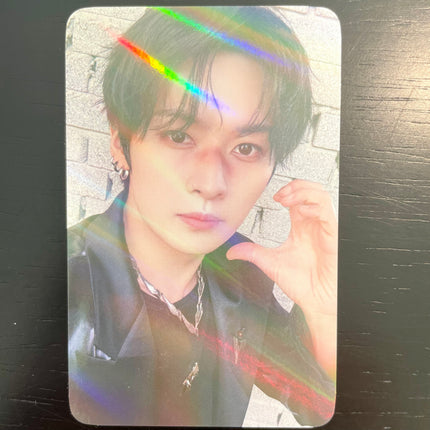 Stray Kids THIS & THAT Makestar Hologram POB Photocard Leeknow