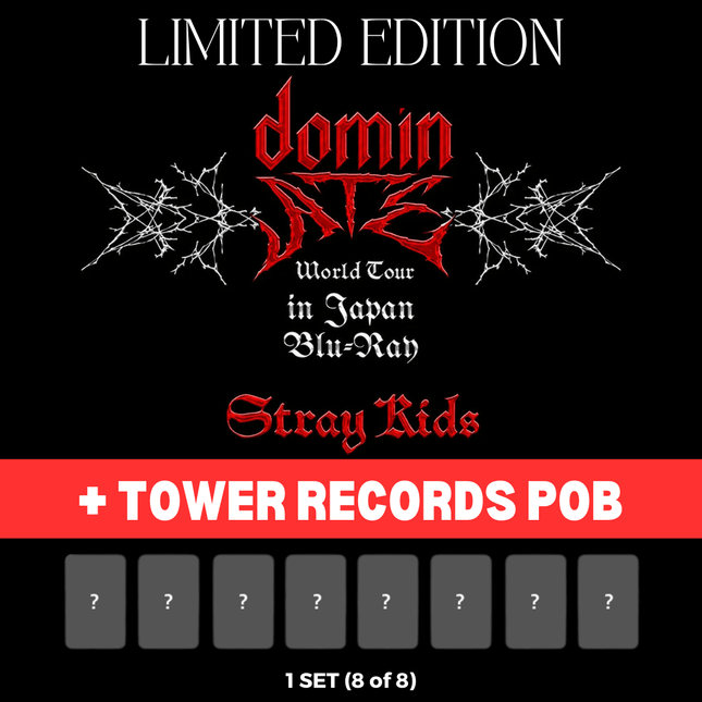 Stray Kids World Tour In Japan Blu-Ray Dominate Japan Pre-Order Tower Records POB