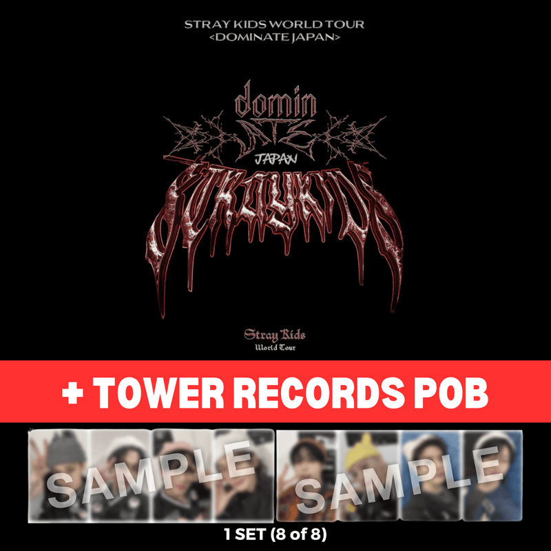 [PRE-ORDER] Stray Kids - World Tour [dominATE JAPAN] LIMITED Edition Blu-Ray + POB