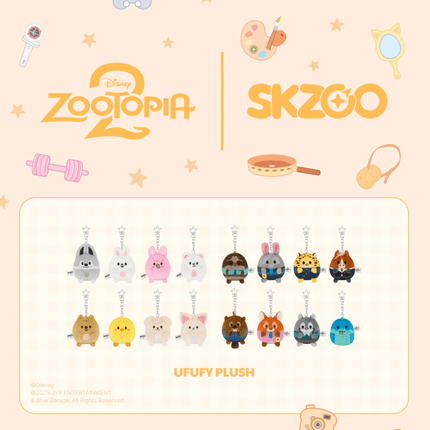 stray kids zootopia skzoo Ufufy Plush