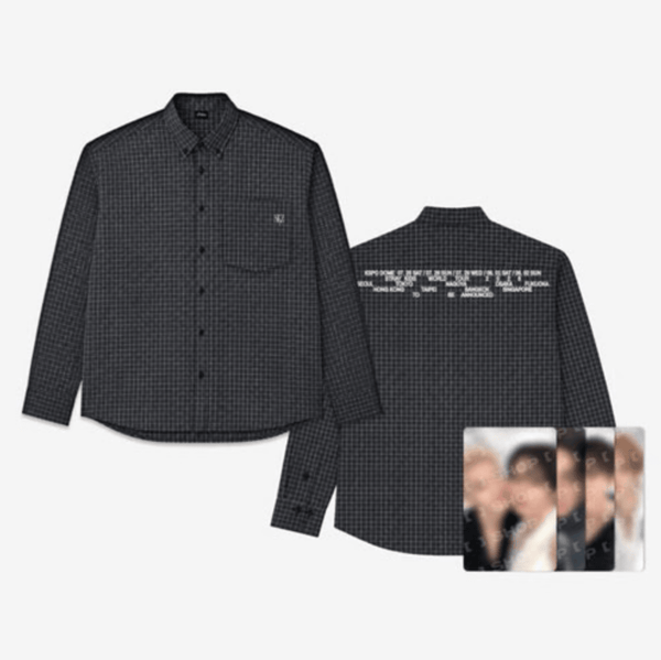 StrayKids スキズ ソウル チェックシャツ ユニットトレカ PRE-ORDER] STRAY KIDS [RUN IT] Check Shirt + POB – Kpop Exchange
