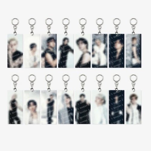 stray kids run it secret acrylic keyring