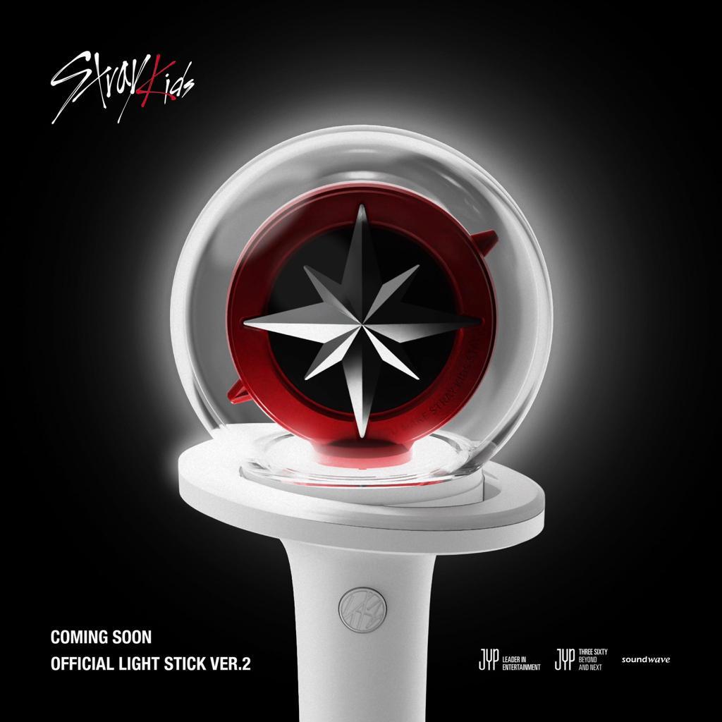 STRAY KIDS Official Light Stick Ver 2 + Pre-Order Gift