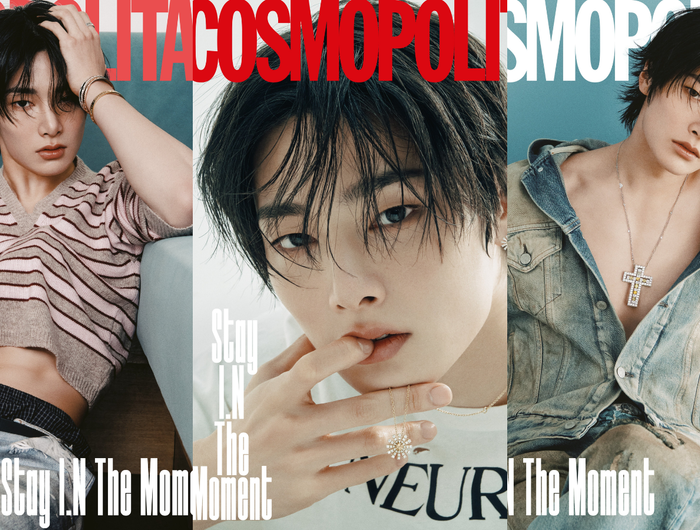 Stray Kids I.N Magazine Cosmopolitan 2025-12