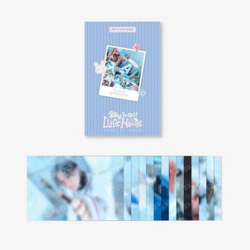 stray kids 6th fanmeeting stay in our house postcard book