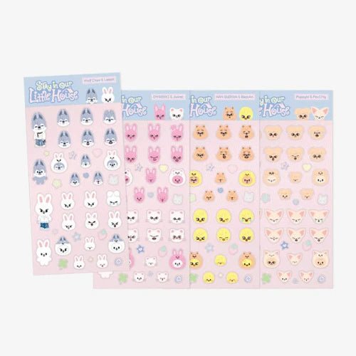 stray kids 6th fanmeeting stay in our house skzoo 3d sticker