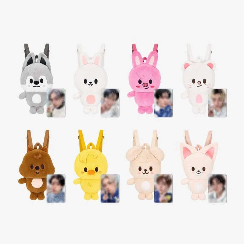 [PRE-ORDER] STRAY KIDS - 6th Fanmeeting [STAY IN OUR HOUSE] SKZOO Plush Backpack