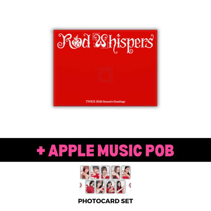 [PRE-ORDER] TWICE 2026 Season's Greetings [RED WHISPERS] + POB
