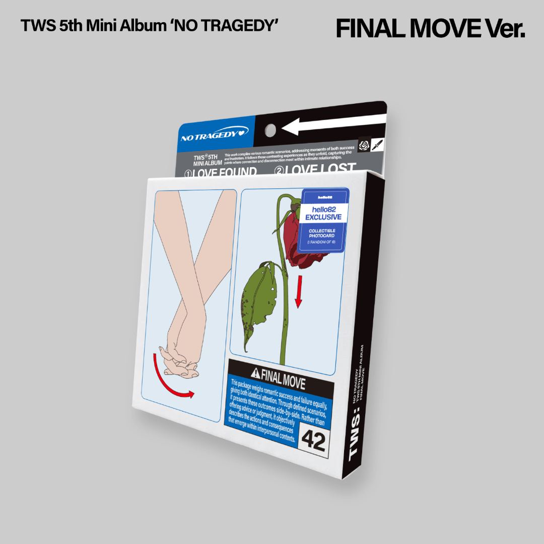 TWS NO TRAGEDY POPUP SOUL MD ジフンセット TWS - [NO TRAGEDY] (5th Mini Album OFFICIAL MD Heart Photo Holder