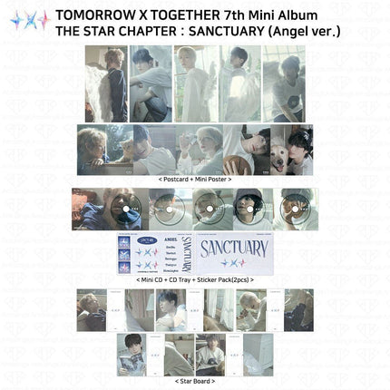 txt the dream chapter star, txt the star chapter sanctuary cd, txt the star chapter sanctuary lover ver