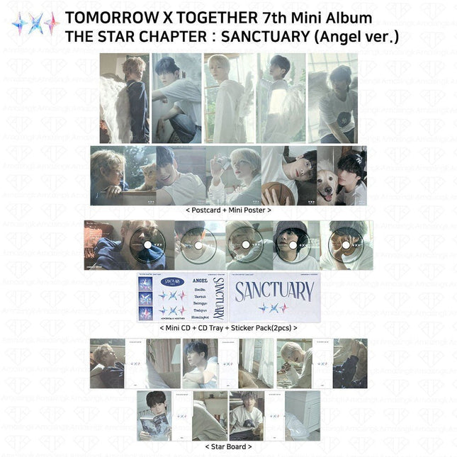 txt the dream chapter star, txt the star chapter sanctuary cd, txt the star chapter sanctuary lover ver