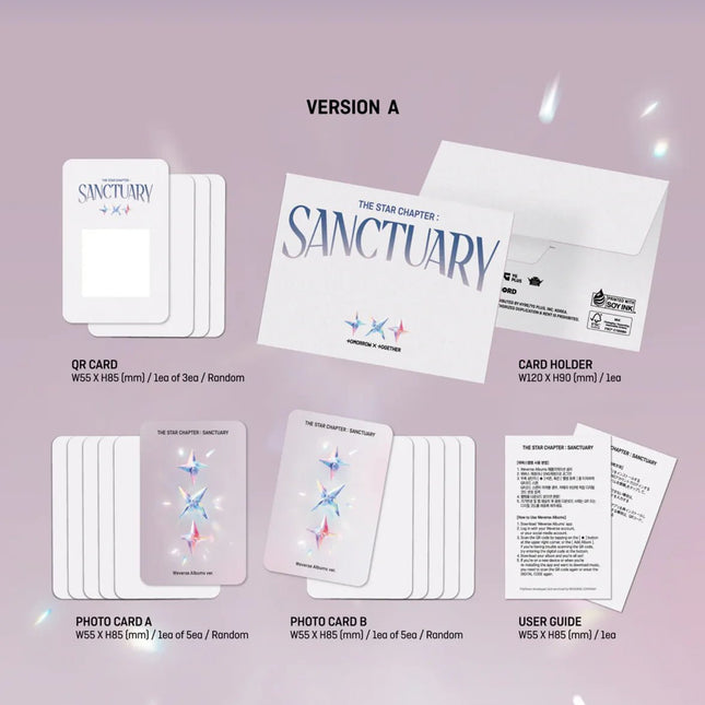 txt the dream chapter star, txt the star chapter sanctuary cd, txt the star chapter sanctuary lover ver