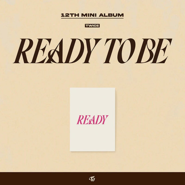 Twice 12th Mini Album Ready to Be Photobook Version  Ready Version