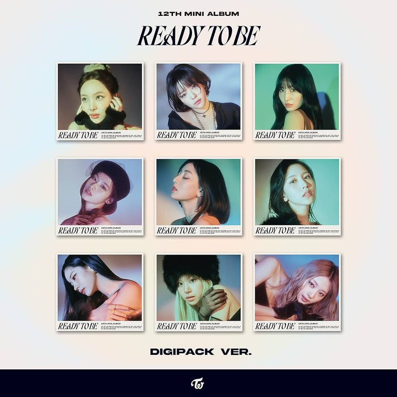 Twice - 12th Mini Album READY TO BE [Digipack Ver.]