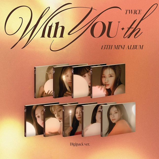 Twice 13th Mini Album With You-th Digipack Version