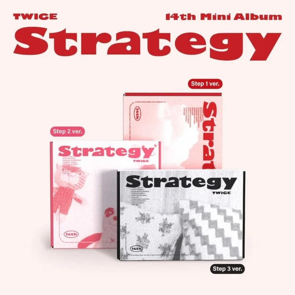TWICE 14th Strategy レコード 新品 KPOP 韓国 I2T0 Amazon.com: TWICE STRATEGY 14th Mini Album with Tracking Sealed