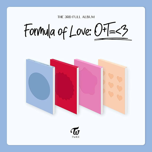 Twice 3rd Full Album Formula Of Love: O+T=<3
