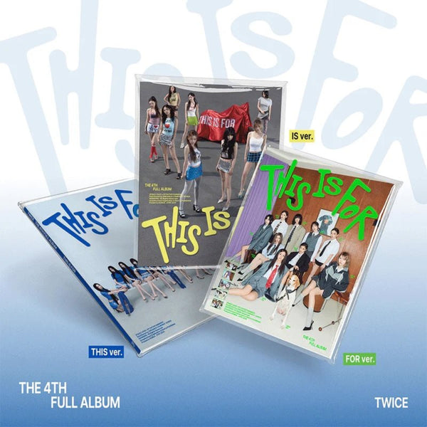 TWICE 韓国アルバムセット TWICE - 4th Album THIS IS FOR [Photobook Ver.] | KPOP Exchange