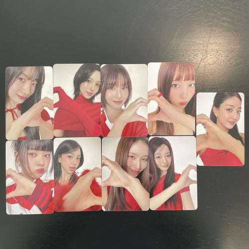 TWICE 2026 Season's Greetings Apple Music POB Photocard, TWICE Season's Greetings 2026 POB, TWICE RED WHISPERS photocard, TWICE SG 2026 photocard, Apple Music pre-order benefit, TWICE Season's Greetings POB, TWICE 2026 calendar photocard, RED WHISPERS POB, TWICE 10th anniversary, TWICE 2026 Season's Greetings Apple Music POB photocard official RED WHISPERS pre-order benefit featuring all 9 members Nayeon Jeongyeon Momo Sana Jihyo Mina Dahyun Chaeyoung Tzuyu