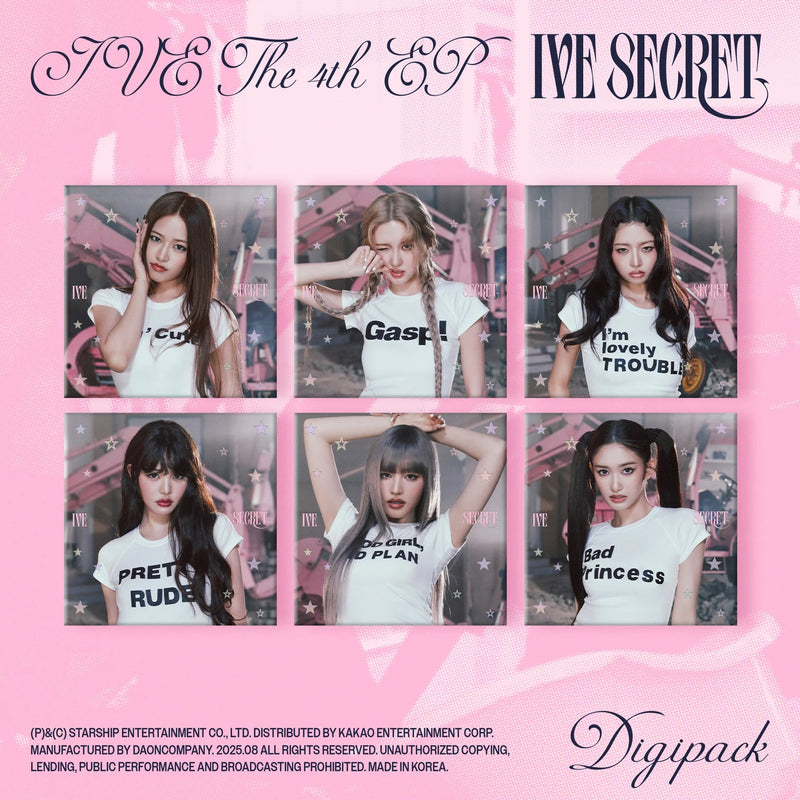 IVE - IVE SECRET [Digipack Ver]