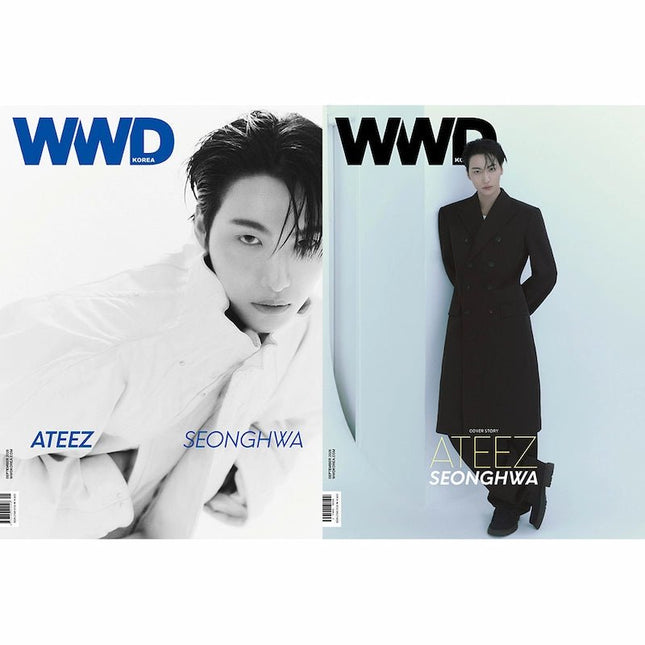 ateez seongwha wwd magazine 