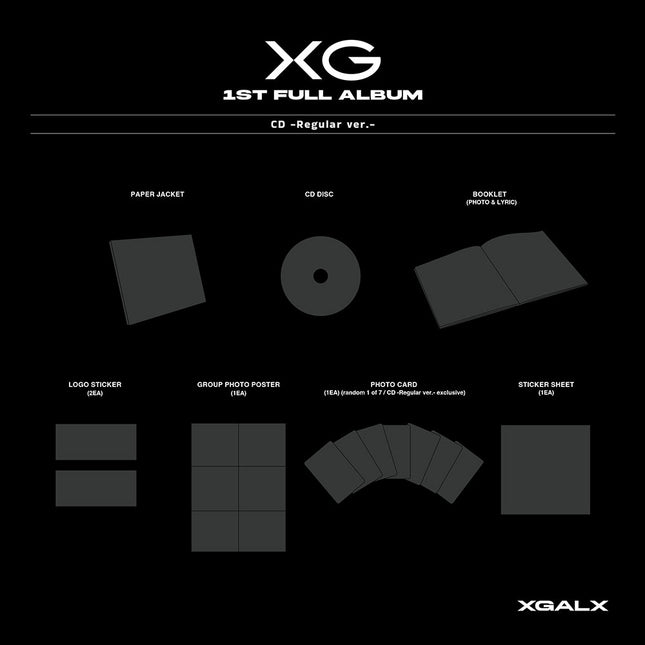 XG 1st full album pre-order