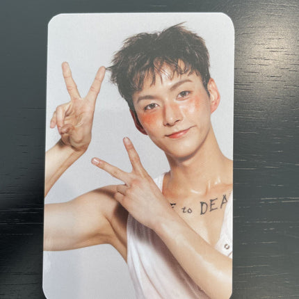 Xdinary Heroes LXVE TO DEATH Music Korea POB Photocard, XH LXVE TO DEATH POB, Xdinary Heroes Music Korea photocard, Xdinary Heroes 7th mini album POB, Music Korea pre-order benefit, XH ICU photocard, Villains photocard, JYP band photocard, K-rock photocard, Xdinary Heroes LXVE TO DEATH Music Korea POB photocard official 7th mini album pre-order benefit featuring all 6 members Gunil Jungsu Gaon Ode Jun Han Jooyeon