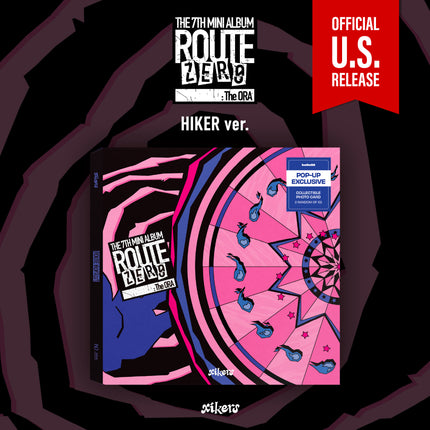 Zikers Route Zero The ORA 7th Mini Album Pop Up Exclusive Hiker Version