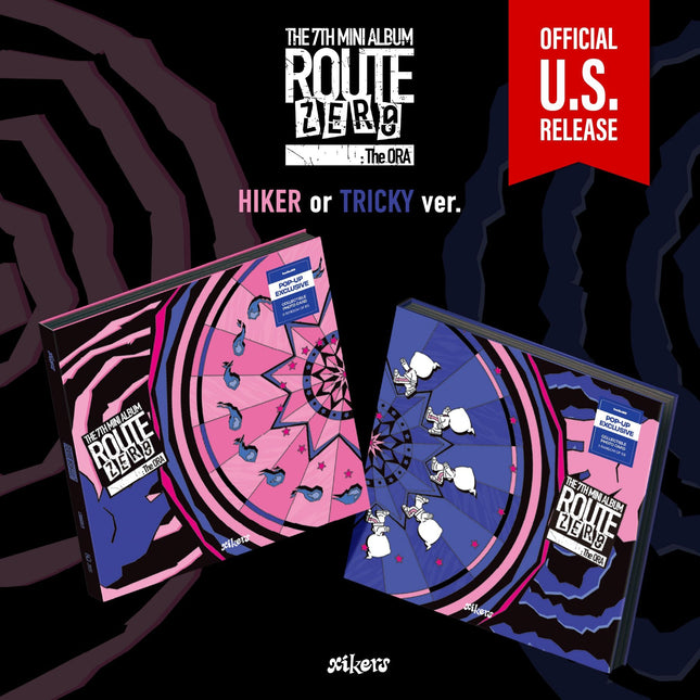 Zikers Route Zero The ORA 7th Mini Album SET POP UP Exclusive