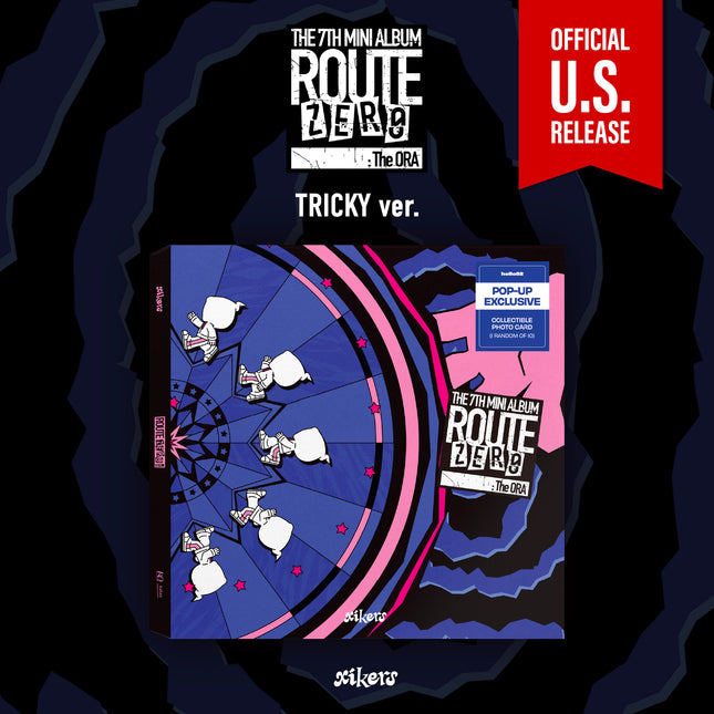 Zikers Route Zero The ORA 7th Mini Album Pop Up Exclusive Tricky Version