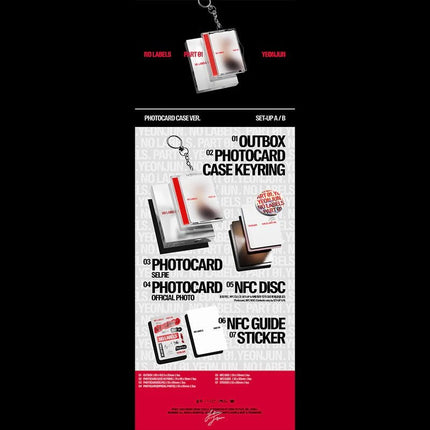 yeonjun no labels photocard case version