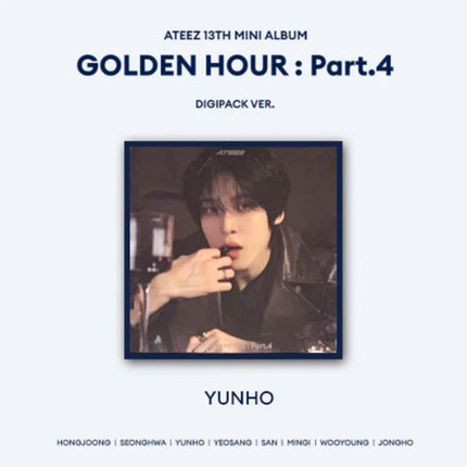 ateez golden hour part 4 digipack version member yunho