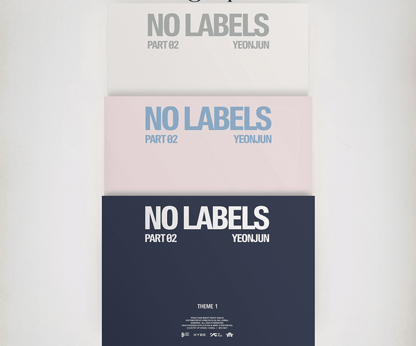 PRE-ORDER] AUTOGRAPHED YEONJUN NO LABELS PART 02 – Signed, Theme 1
