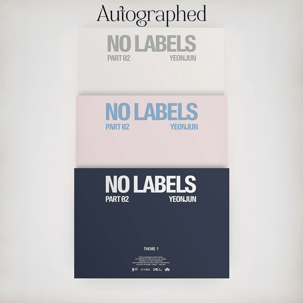 PRE-ORDER] AUTOGRAPHED YEONJUN NO LABELS PART 02 – Signed, Theme 1