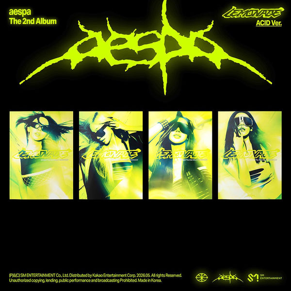 aespa - 2nd Full Album LEMONADE [ACID Ver.] | Kpop Exchange