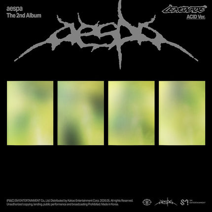 aeespa 2nd full album lemonade Acid Version Pre-order
