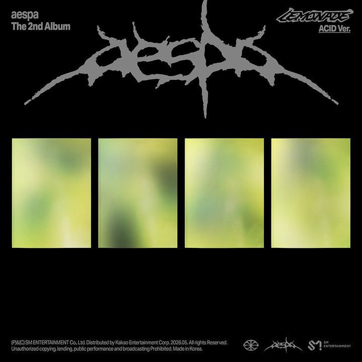aeespa 2nd full album lemonade Acid Version Pre-order
