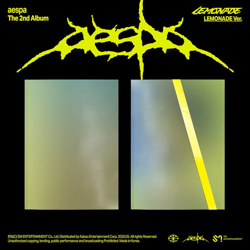aespa 2nd full album lemonade LEMONADE VERSION pre-order
