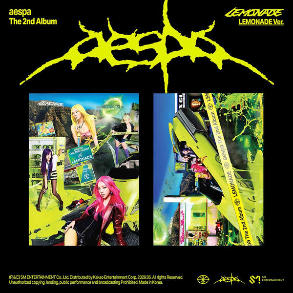aespa - 2nd Full Album LEMONADE [LEMONADE Ver.] | Kpop Exchange