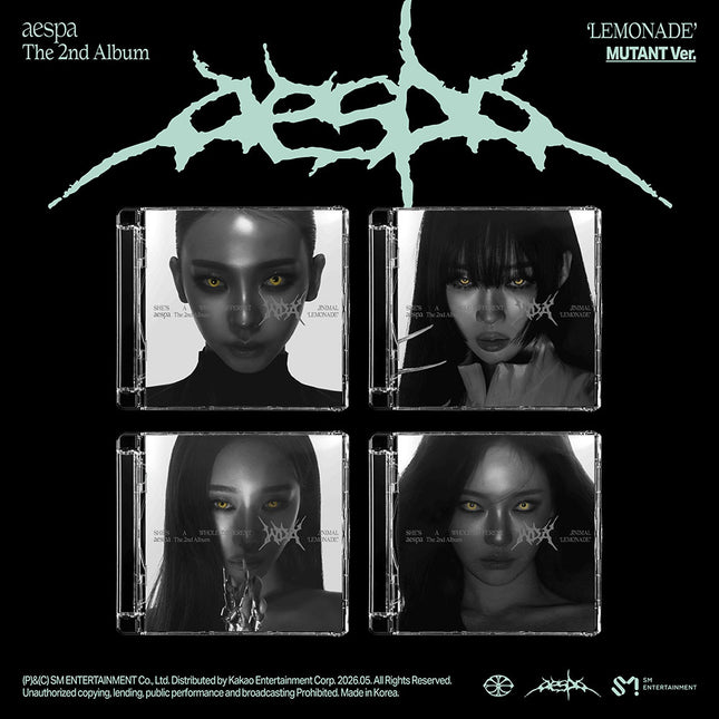 Aespa 2nd Full Album Lemonade Mutant Version Pre-Order