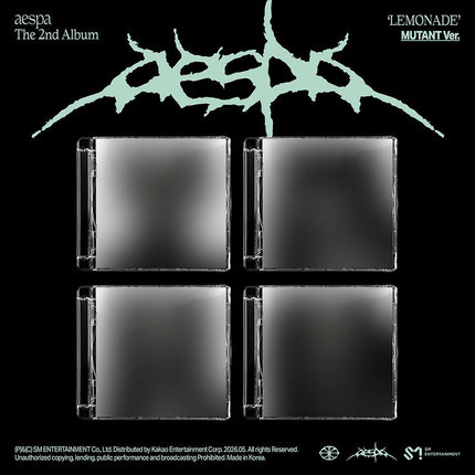 Aespa 2nd Full Album Lemonade Mutant Version Pre-Order