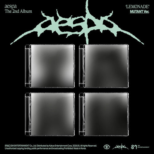 Aespa 2nd Full Album Lemonade Mutant Version Pre-Order