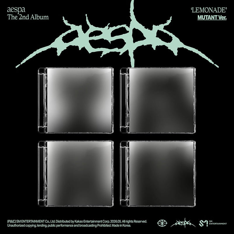[PRE-ORDER] aespa - 2nd Full Album LEMONADE [MUTANT Ver.]