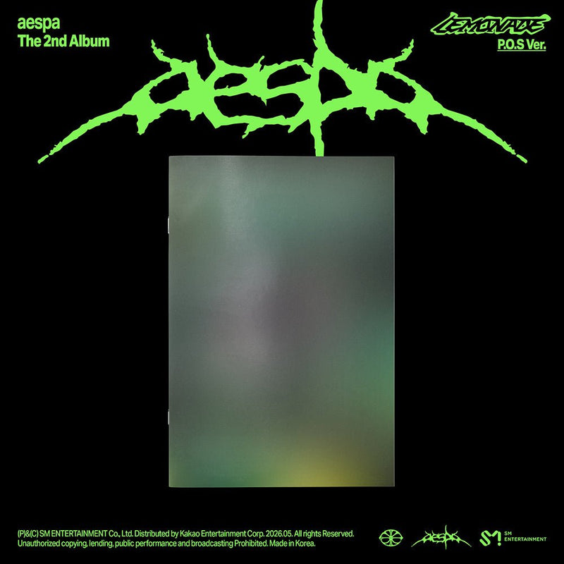 [PRE-ORDER] aespa - 2nd Full Album LEMONADE [P.O.S. Ver.]